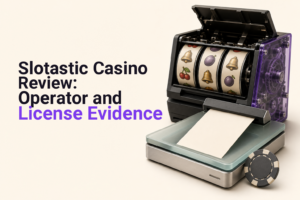 Casino chip and formal document examined through an inspection lens